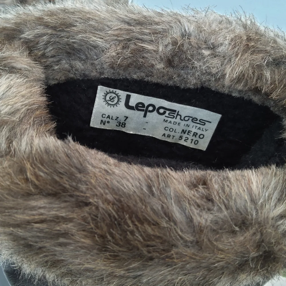 Lepo Vintage Italian Genuine Leather  Winter Riding Boots